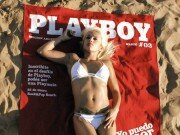Пляжное полотенце "Playboy"